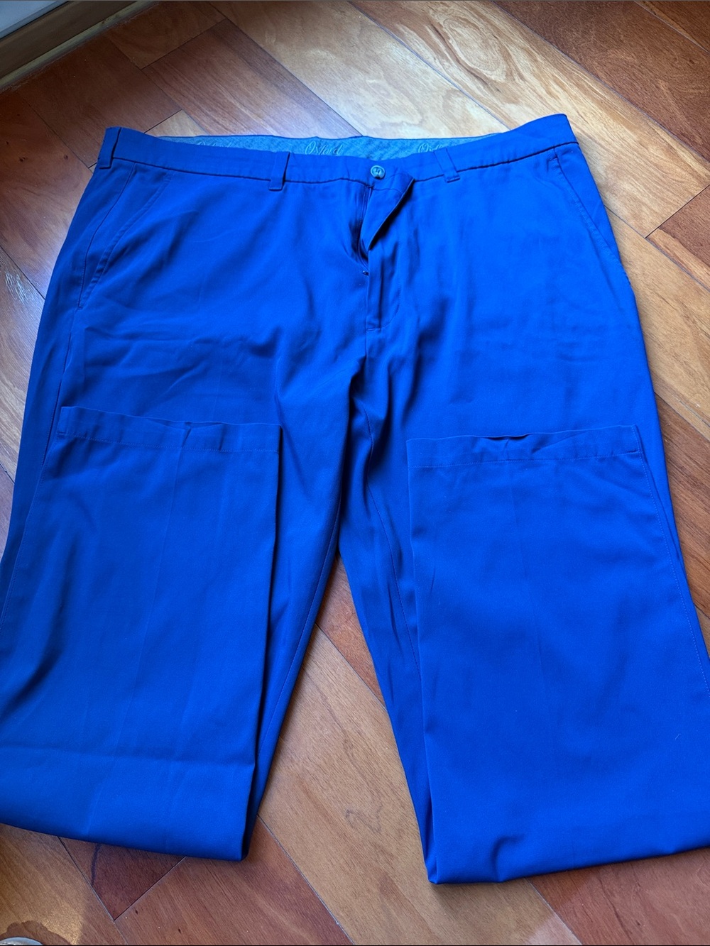 Oxford Men's Blue Dress performance Pants